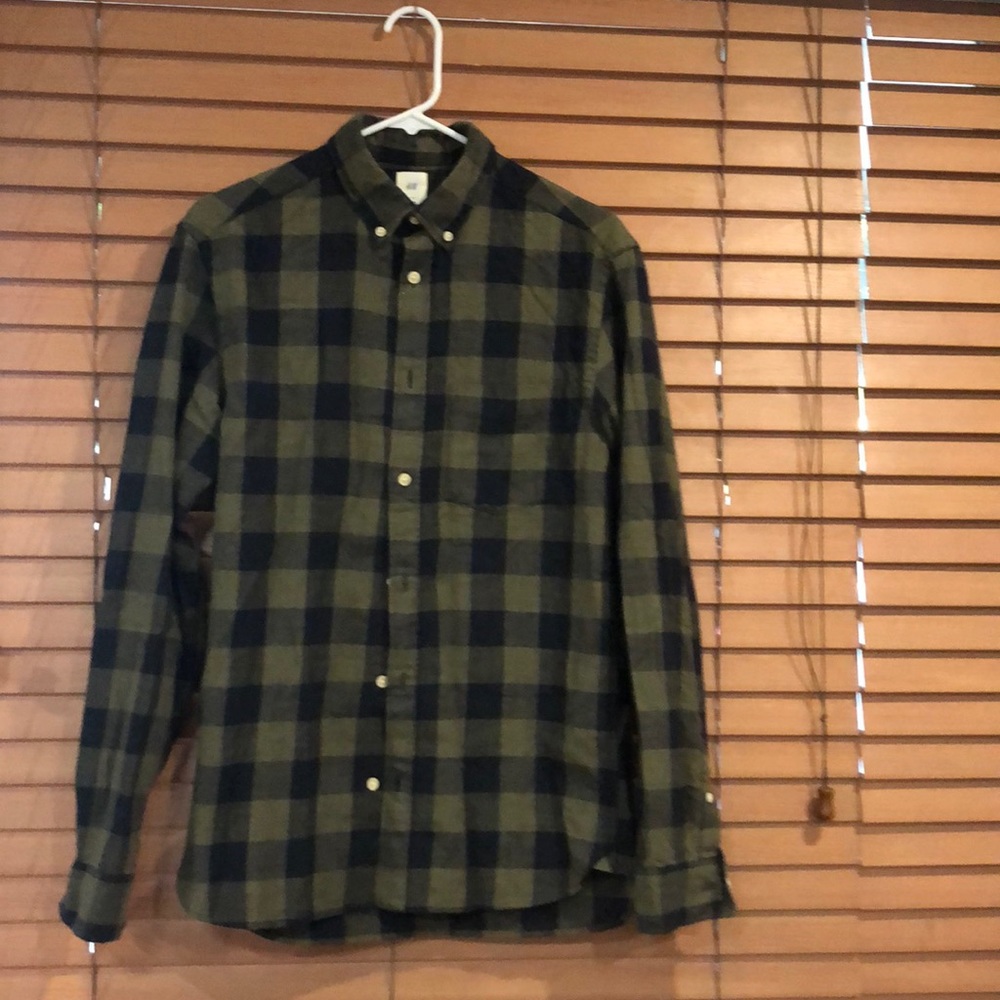 Men’s long sleeve plaid H&M